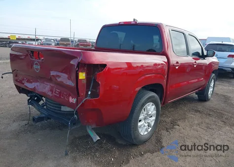 2023 Nissan Frontier Sv 4X2 z USA, uszkodzony, nr VIN 1N6ED1EJ4PN658903